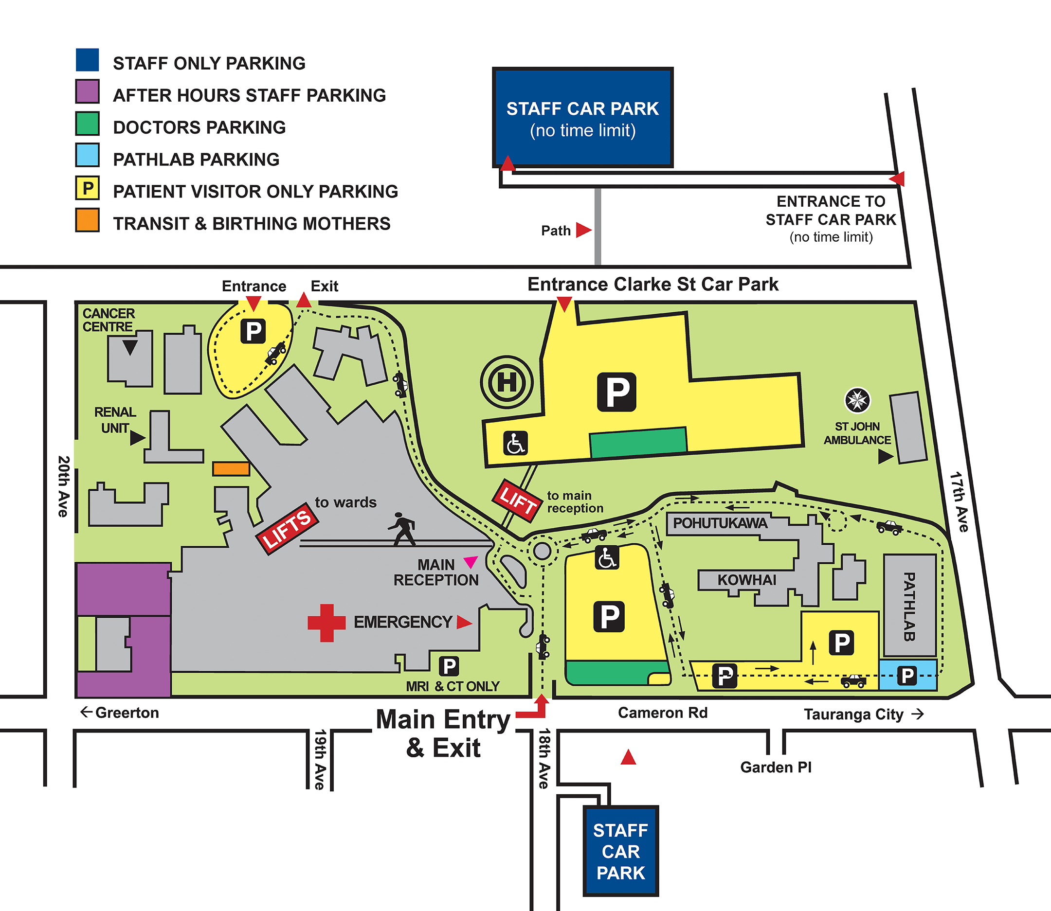 Tauranga Hospital main site